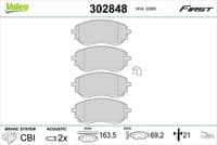 Bremžu uzliku kompl., Disku bremzes