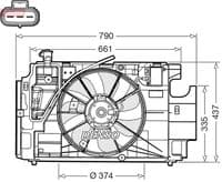 Ventilators, Motora dzesēšanas sistēma