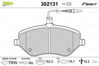 Bremžu uzliku kompl., Disku bremzes