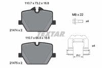Bremžu uzliku kompl., Disku bremzes