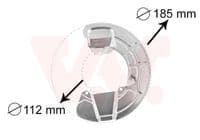 Dubļu sargs, Bremžu disks