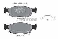 Bremžu uzliku kompl., Disku bremzes