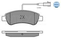 Bremžu uzliku kompl., Disku bremzes