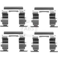 Piederumu komplekts, Disku bremžu uzlikas