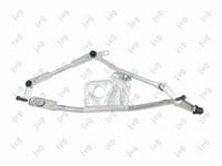 Stiklu tīrītāja sviru un stiepņu sistēma