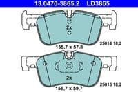 Bremžu uzliku kompl., Disku bremzes