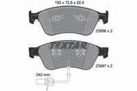 Bremžu uzliku kompl., Disku bremzes