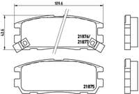 Bremžu uzliku kompl., Disku bremzes