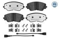 Bremžu uzliku kompl., Disku bremzes