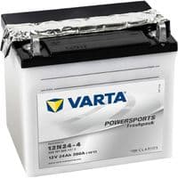 Startera akumulatoru baterija