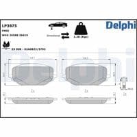 Bremžu uzliku kompl., Disku bremzes