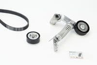 Ķīļrievu siksnu komplekts