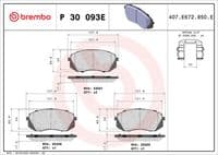 Bremžu uzliku kompl., Disku bremzes