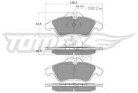 Bremžu uzliku kompl., Disku bremzes
