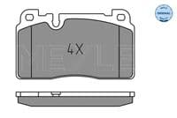 Bremžu uzliku kompl., Disku bremzes