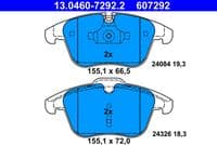 Bremžu uzliku kompl., Disku bremzes