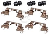 Piederumu komplekts, Disku bremžu uzlikas