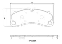 Bremžu uzliku kompl., Disku bremzes