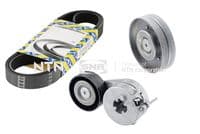 Ķīļrievu siksnu komplekts