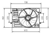 Ventilators, Motora dzesēšanas sistēma