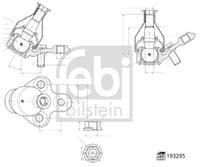 Balst-/Virzošais šarnīrs
