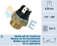Termoslēdzis, Radiatora ventilators