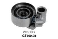 Spriegotājrullītis, Gāzu sadales mehānisma piedziņas siksna