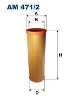 Sekundārā gaisa filtrs