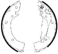 Bremžu loku komplekts