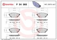 Bremžu uzliku kompl., Disku bremzes