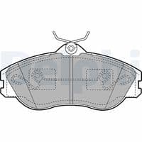 Bremžu uzliku kompl., Disku bremzes
