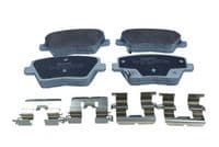 Bremžu uzliku kompl., Disku bremzes