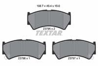 Bremžu uzliku kompl., Disku bremzes