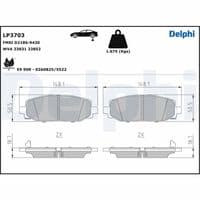 Bremžu uzliku kompl., Disku bremzes