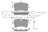 Bremžu uzliku kompl., Disku bremzes