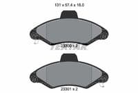 Bremžu uzliku kompl., Disku bremzes