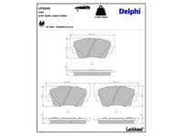 Bremžu uzliku kompl., Disku bremzes