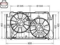 Ventilators, Motora dzesēšanas sistēma