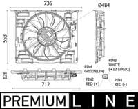 Ventilators, Motora dzesēšanas sistēma