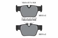 Bremžu uzliku kompl., Disku bremzes