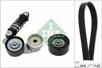 Ķīļrievu siksnu komplekts