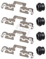 Piederumu komplekts, Disku bremžu uzlikas