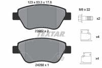 Bremžu uzliku kompl., Disku bremzes