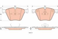 Bremžu uzliku kompl., Disku bremzes