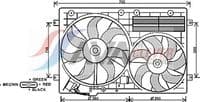 Ventilators, Motora dzesēšanas sistēma