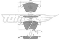 Bremžu uzliku kompl., Disku bremzes