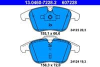 Bremžu uzliku kompl., Disku bremzes
