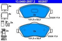 Bremžu uzliku kompl., Disku bremzes