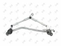 Stiklu tīrītāja sviru un stiepņu sistēma