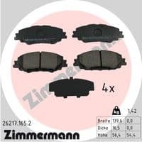 Bremžu uzliku kompl., Disku bremzes